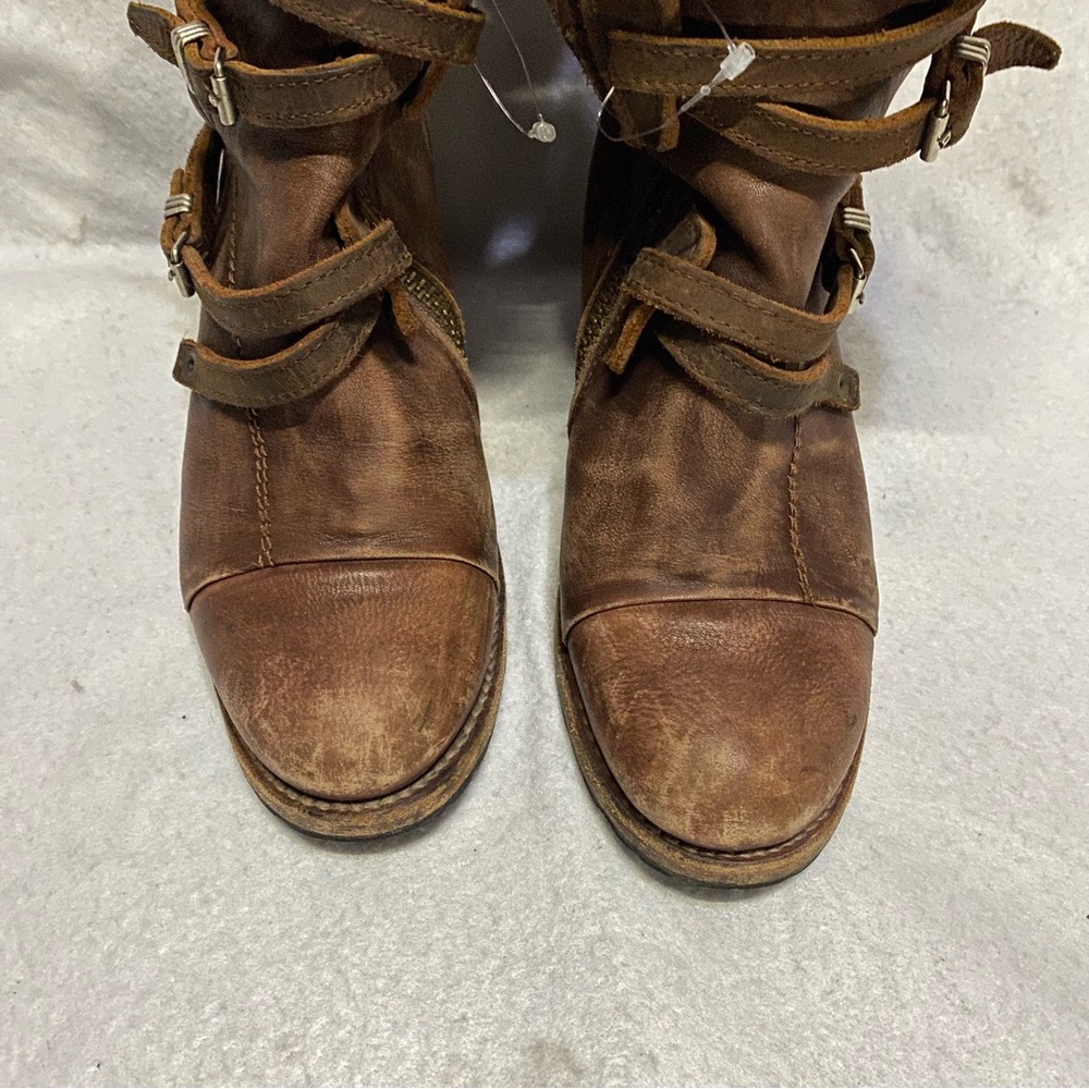 Freebird by Steven Women’s Leather Cora Brown Boot Size 9 Western Festival - Picture 4 of 9